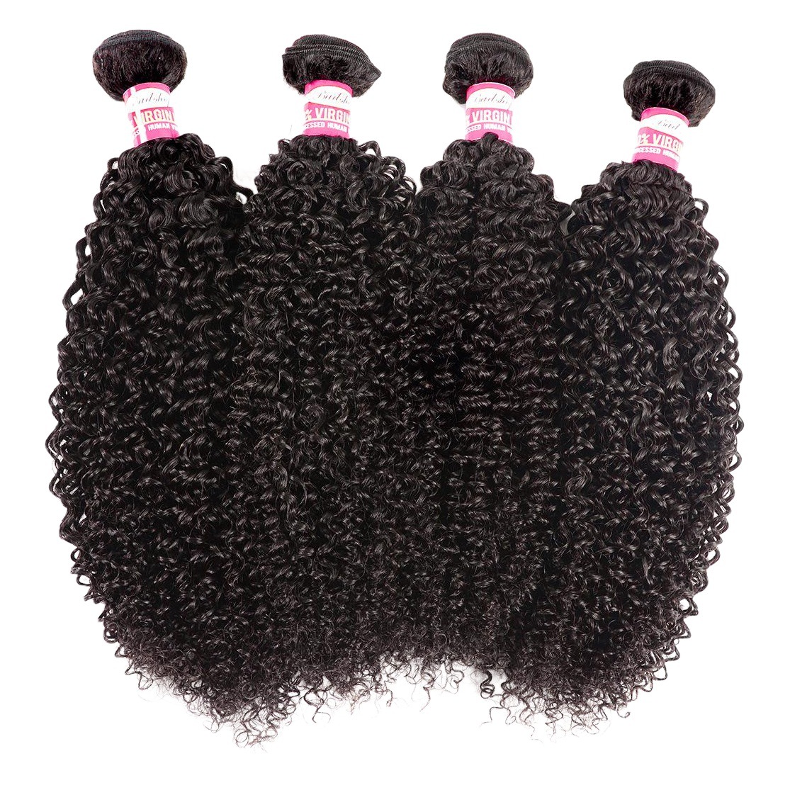 El cabello humano rizado peruano Lía el pelo de las extensiones 50g