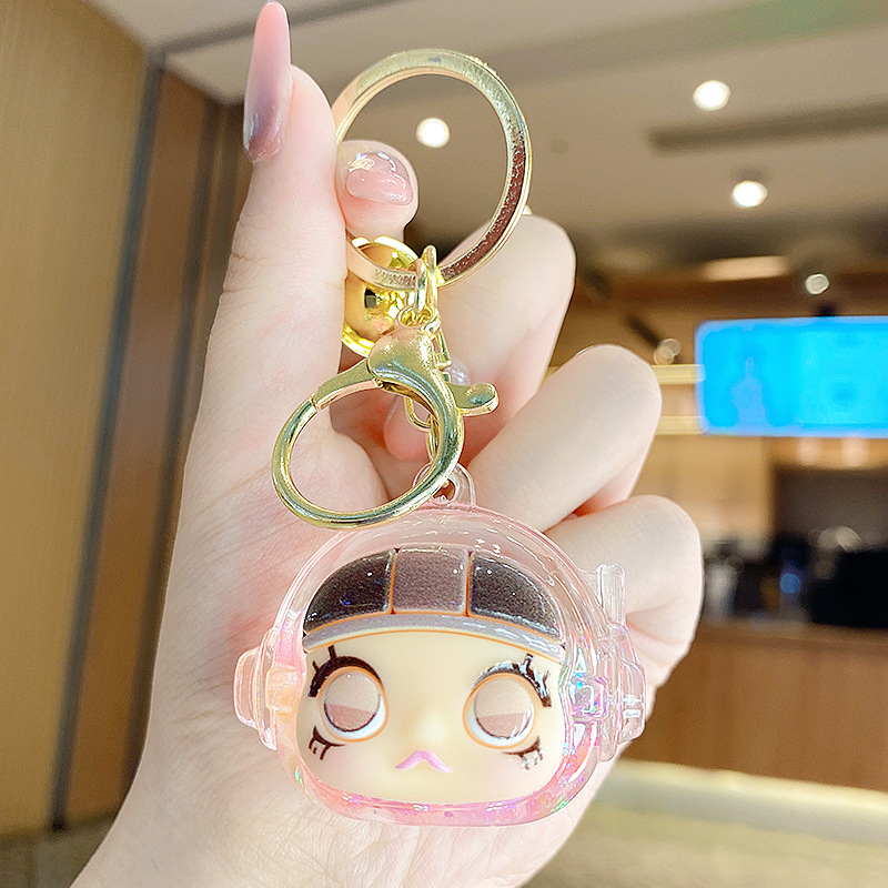 우주인 키링 - 홀로그램