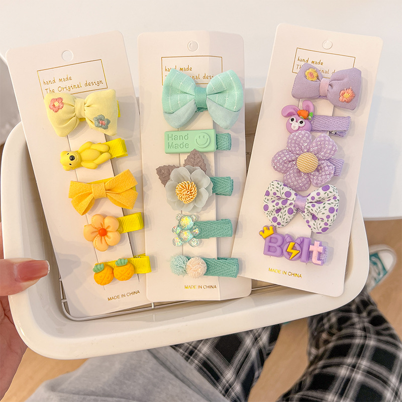 Niñas no lastiman el cabello lindo lindo abrazadera de pelo de sudor para bebés, cabello para bebés pequeños