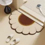 厕所卫生间半圆浴室地垫