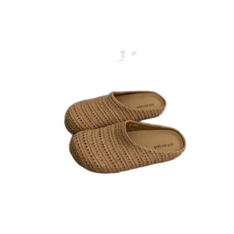 Woven breathable comfortable slippers, 2025 years, soft sole