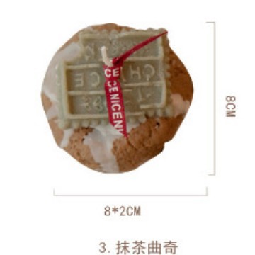 Galletas hechas a mano forma aromaterapia vela niños lindos amigo regalo decoración del hogar adornos