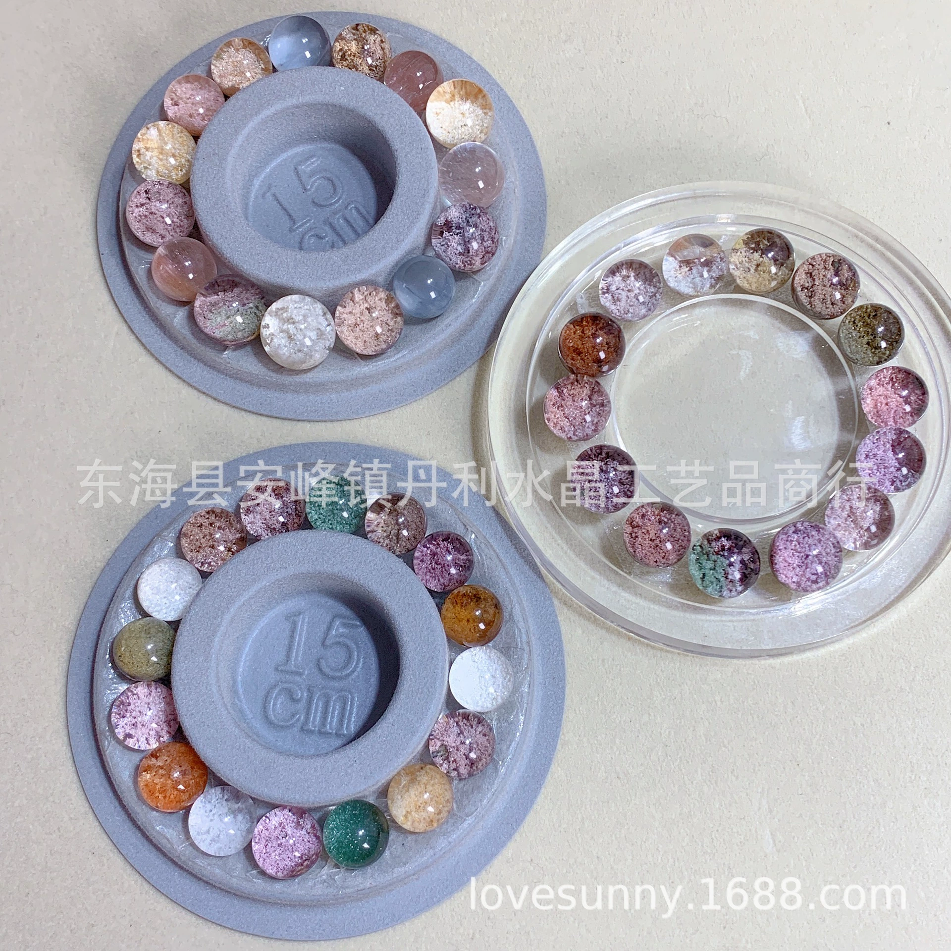 Stanley Кристалл-Прямая трансляция Ссылка кролик Волосатый Кристалл Агат Зеленый Призрак DIY Браслет/Аксессуары