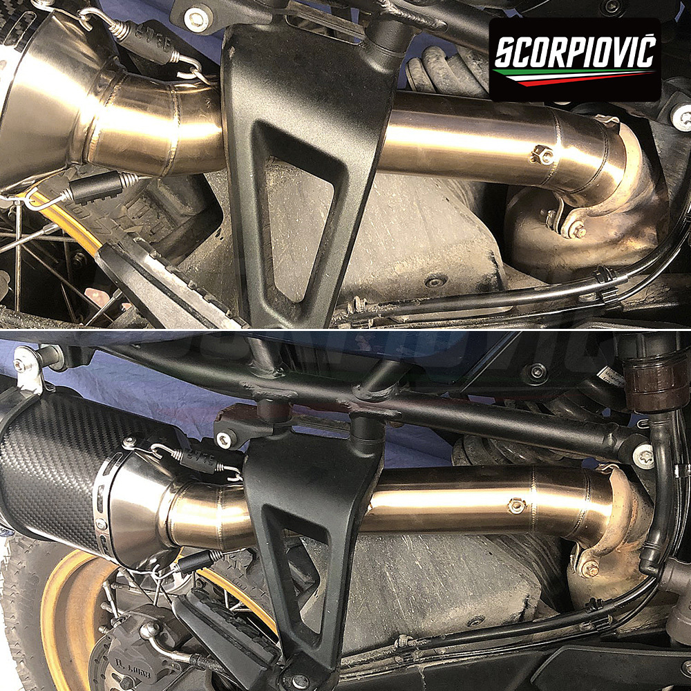 Spring breeze 800MT middle exhaust pipe titanium alloy stainless steel 2021-2024 special non-destructive installation for special vehicles