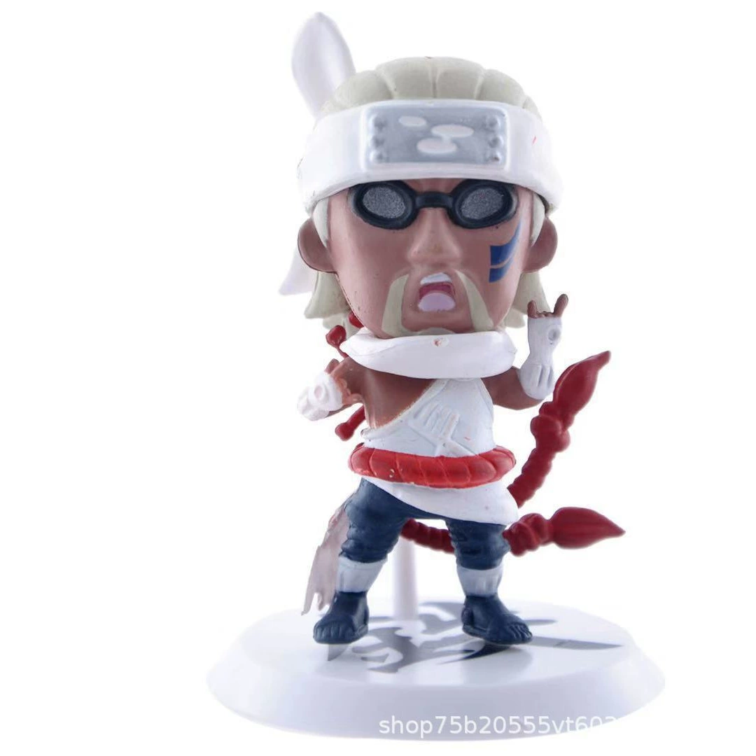 19-е поколение шесть Наруто Саскве Наруто ручной работы Kakashi 18-е поколение Q версия комплект настольная модель ручная работа