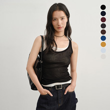 26HENNY RUE����¶ͬ��ĺ�ɫ����ë��������Ů�ɵ�����֯����