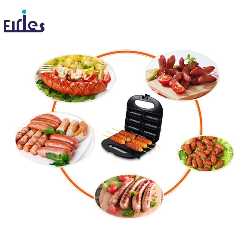 [Cross-border Hot Selling] Manufacturers Export Hot Dog Sausage Roasting Machine Small Sausage Automatic Temperature Control Multifunction