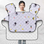 电动车挡风被夏季防晒罩防风防水电瓶摩托车遮阳2024新款四季通用