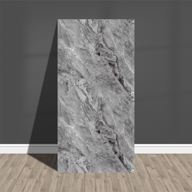 Fábrica de suministro directo de imitación de mármol azulejos de pared autoadhesivo a prueba de agua a prueba de humedad pegatinas de pared suministro transfronterizo placa de plástico de aluminio