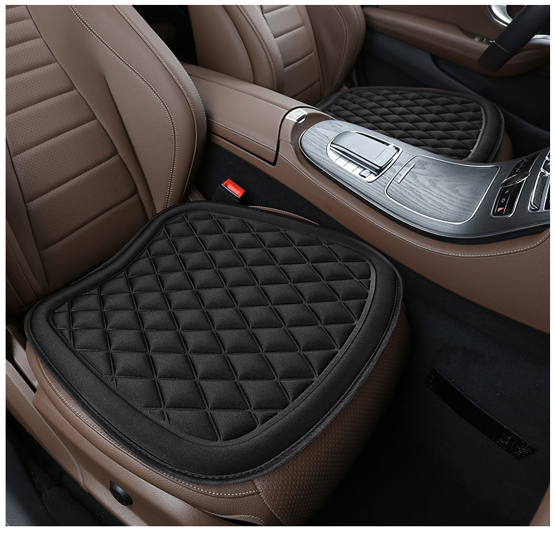 Car seat cushion front and rear row four seasons universal cool feeling non-slip breathable car seat interior car seat cushion three-piece set