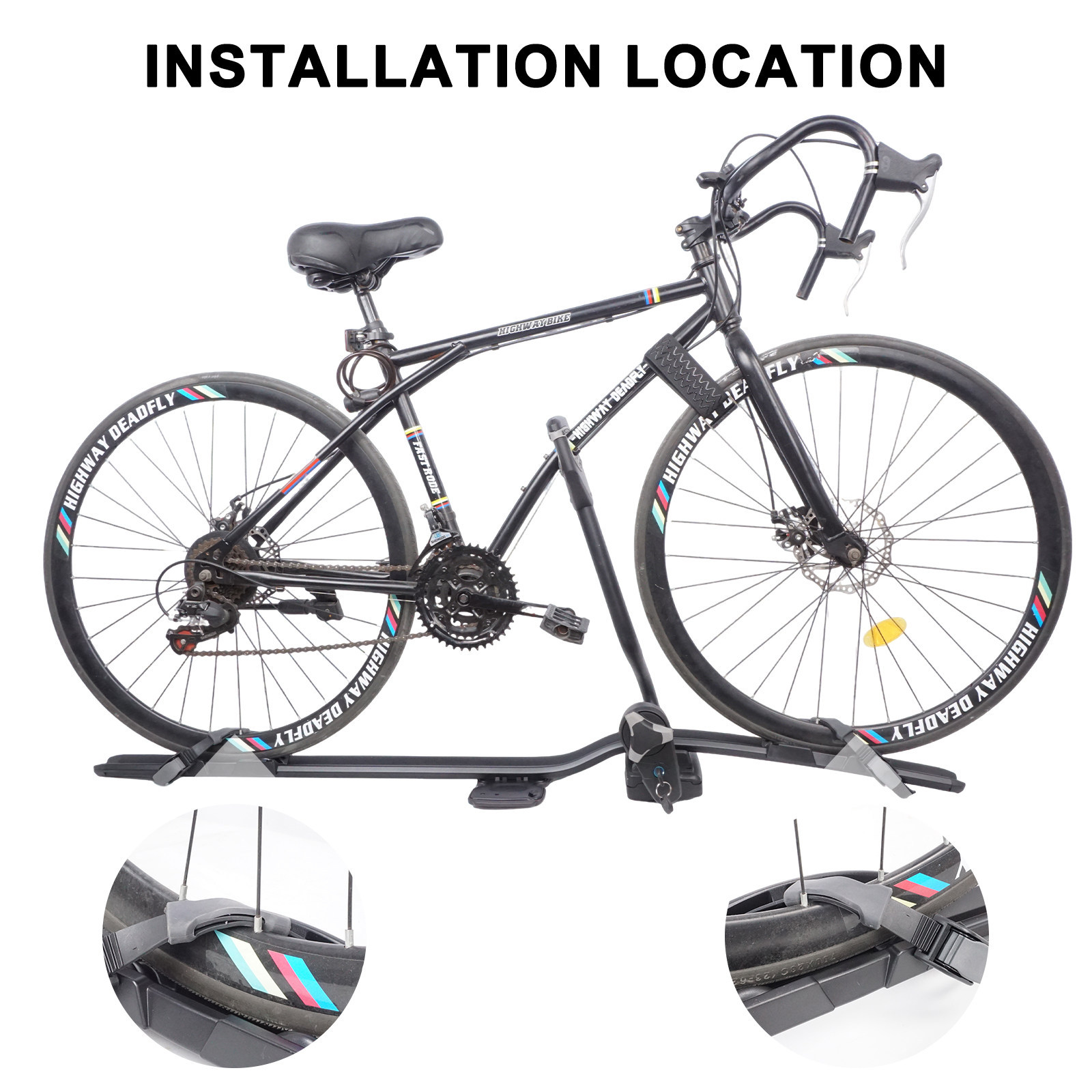 Bicycle Rack 598 Accessories Bicycle Rack Roof Rack Proride598 Fat Tire Bike Accessories 598 Cushion Pad