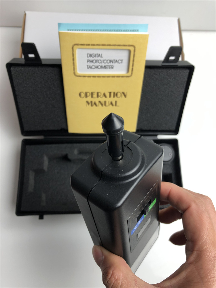 Multifunctional tachometer DT-2236 photoelectric contact dual-use tachometer laser contact speed tester