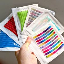 20条装外贸汽车轮毂贴反光条电动车摩托车改装单车轮胎夜晚装饰贴