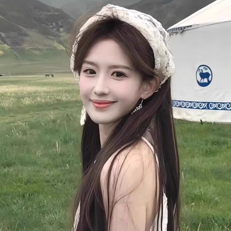 bufandas de viento pastoral bufandas triangulares mujeres primavera y verano encaje francés atado pelo correa de encaje bufandas de seda accesorios de fotografía toque