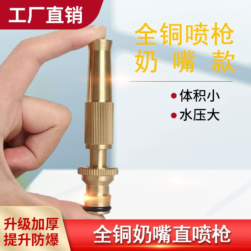 SNJUE производители поставляют Чистый медный прямой водяной пистолет-распылитель бытовой автомойки водяной пистолет из чистой меди инструменты для автомойки