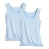 Women's ice silk vest blue + blue