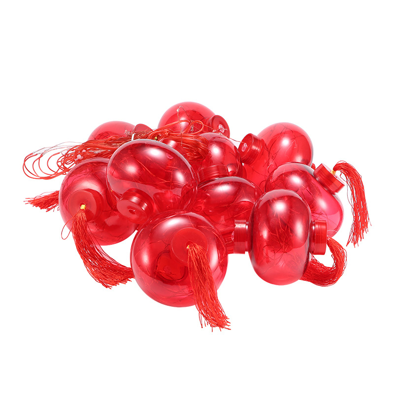 Luces de cadena Año Nuevo luces decorativas Piscis luces de colores Festival de Primavera 2024 fu carácter nuevo Fuwa Año Nuevo cortina pequeña linterna roja