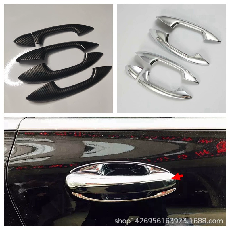 Применимо к 20 Ручка Mercedes-Benz GLB 16GLC Новый E-Class C- Class 20GLA/CLA Дверная ручка Крышка дверной ручки L