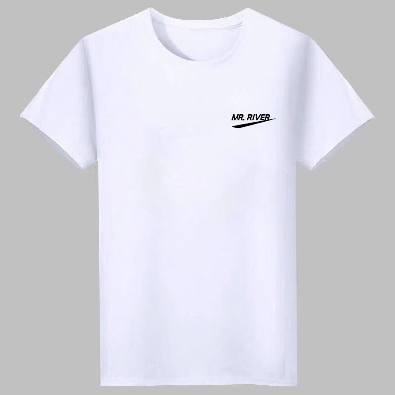 Camiseta de los hombres de verano de moda cómodo suéter estudiante superior estilo coreano slim fit manga corta todo partido simple hombres