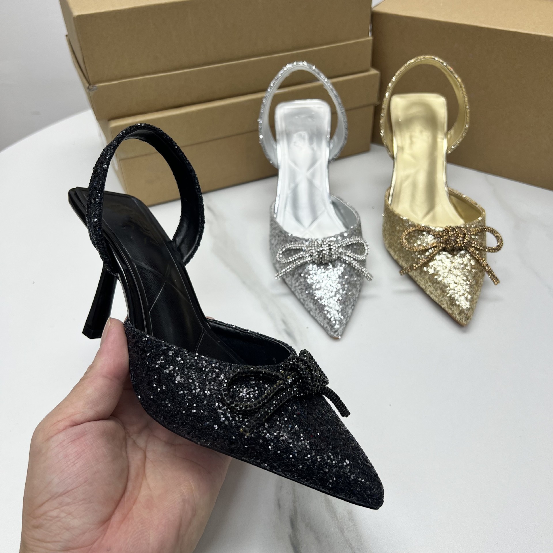 Women's Shoes fashion trendy pointed toe women's sandals_voghion.com