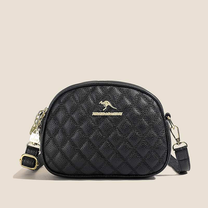 Bolsas populares de alto valor de cara, bolsas de mujer, bolsas de hombro de moda de diamante versátiles 2024, nuevas texturas de tres capas, bolsas de mochila