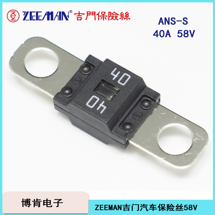 Zeeman吉門自動車ヒューズボルト平板式ヒューズANS-S345678100125200A58V|undefined