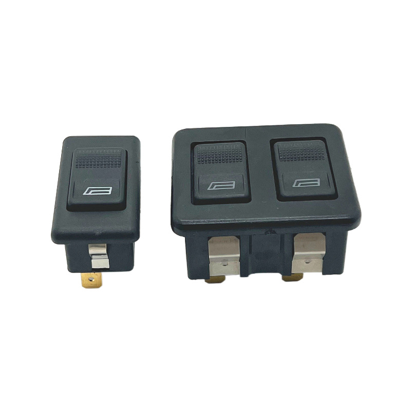 厂家直供改装新能源 汽车双联车窗玻璃升降开关 电动门窗升降按钮