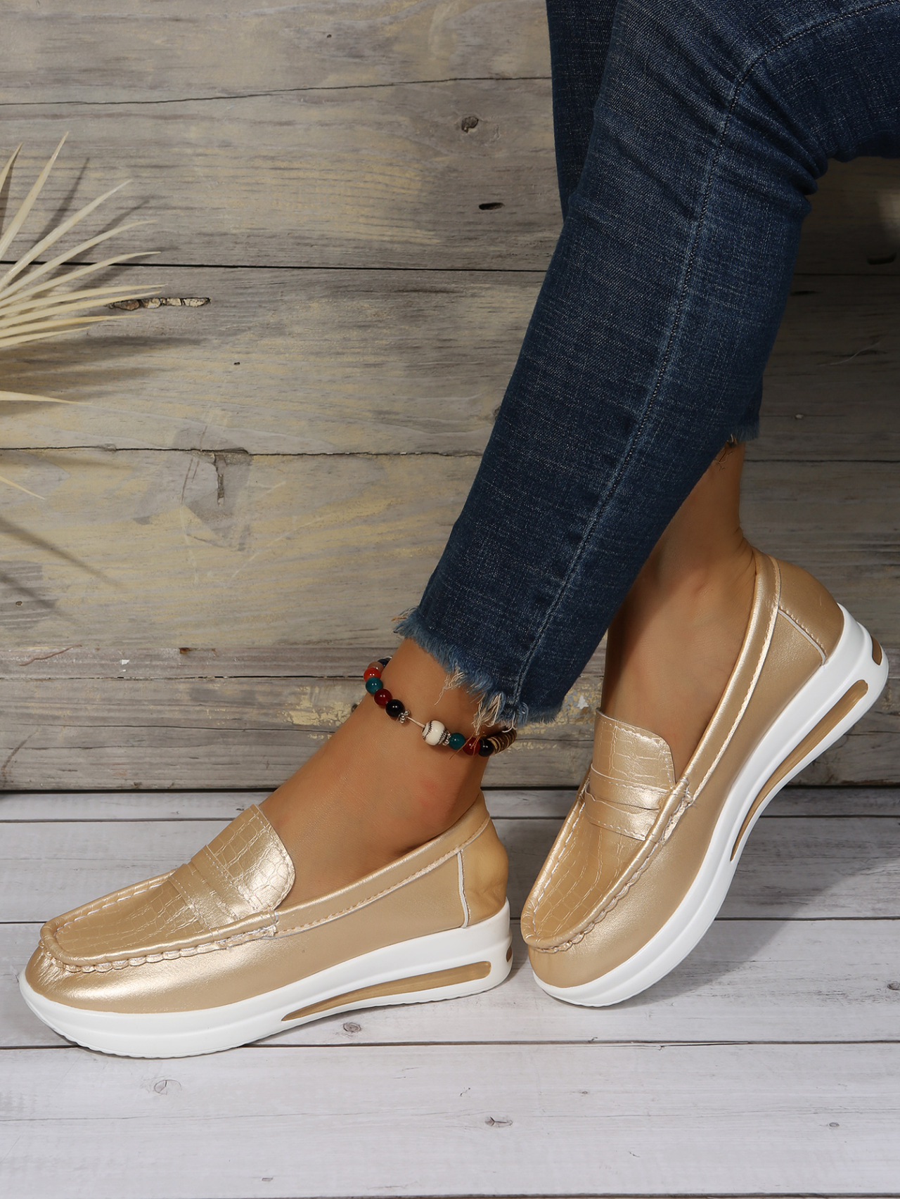 platform slip on sneakers