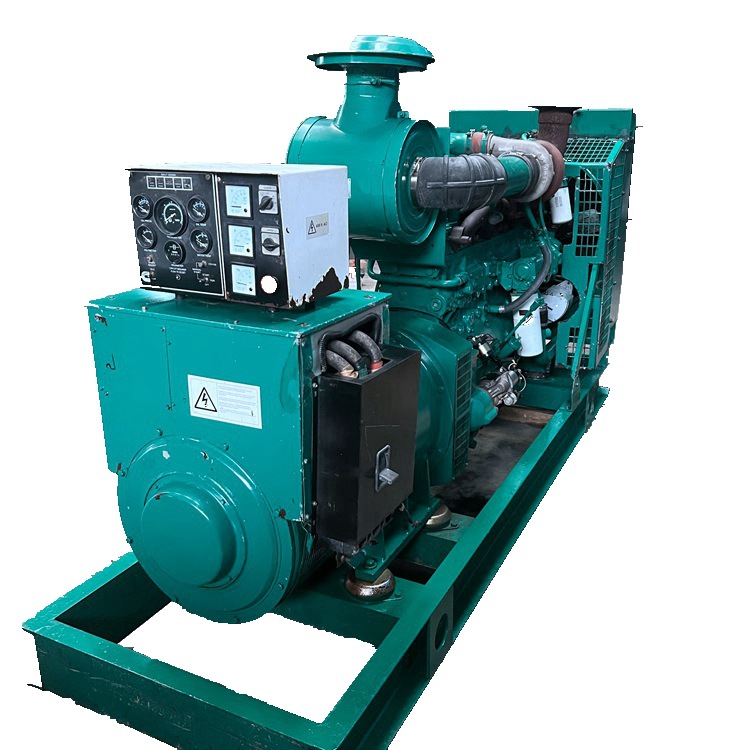300kw Used Diesel Generator Set for Sale Cummins Generator Configuration Farad Third Phase Brushless Motor