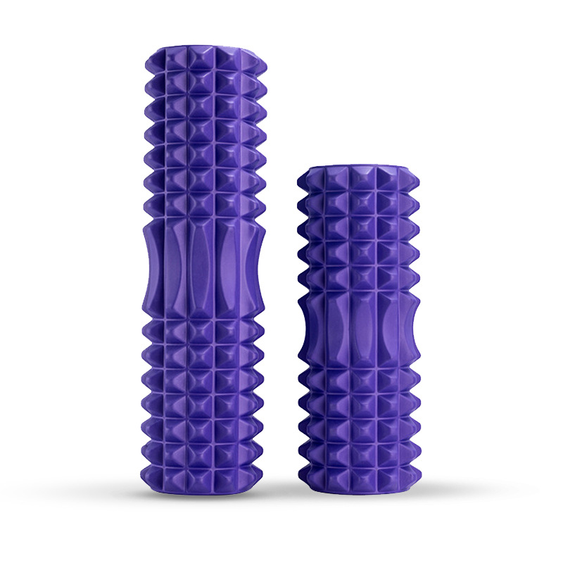 Lobo diente palo yoga media luna hueco columna de yoga EVA profundo palo de masaje relajación muscular rodillo de yoga palo