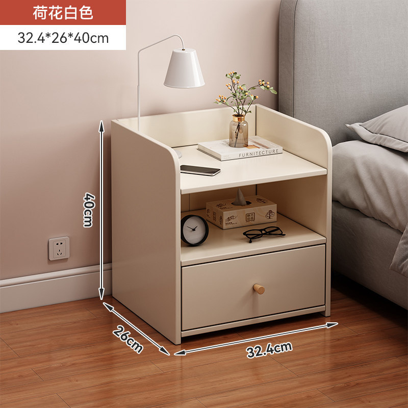 2026 nuevo gabinete de cabecera de cama de dormitorio doméstico pequeño gabinete de cabecera de cama simple y moderno