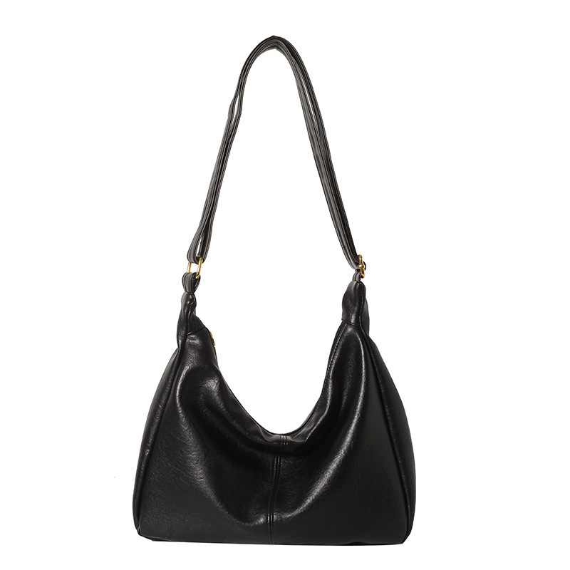 Maillard estilo simple bolso de mensajero suave de gran capacidad 2024 nuevo bolso de hombro de ocio de todo fósforo de moda