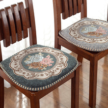 欧式餐椅垫椅垫美式实木椅子垫加厚座垫四季防滑坐垫通用餐桌垫子