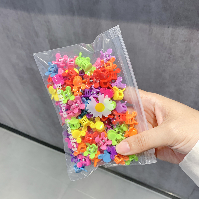 Clip para el cabello de bebé flores para el cabello de bebé color pequeño clip para el cabello de niña pequeño clip para el cabello de niña
