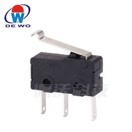 DEWO/德沃 厂家直销微动开关250VAC 10A大电流切换型微动开关