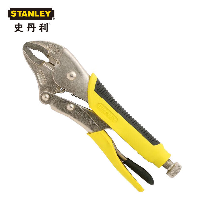 史丹利 STANLEY 84-378-23 加硬弧齿大力钳10英寸