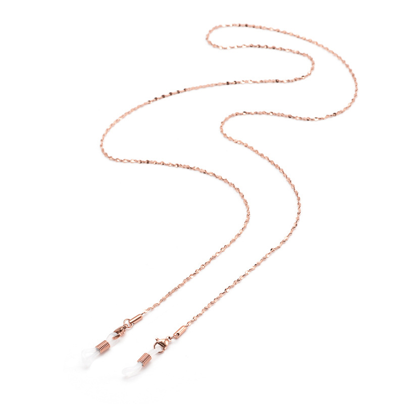 チタン鋼男女通用メガネチェーン満天星閃耀星ファッションメガネチェーンクロスボーダー輸出供給供給チェーン