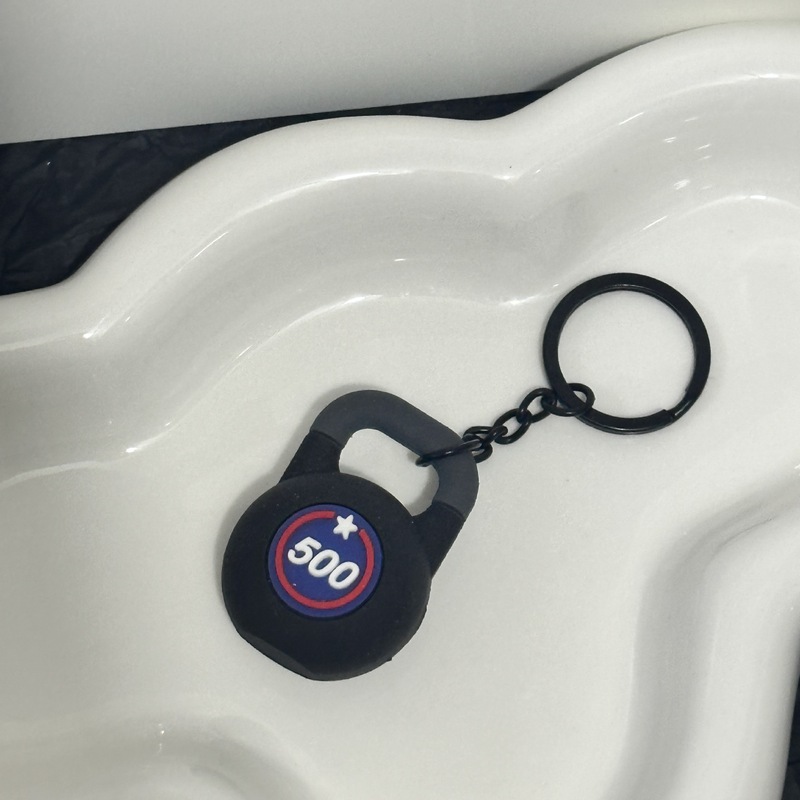 トレンドフィットネスシリーズのキーホルダー部品ミニバーベルのコップのペンダント|undefined