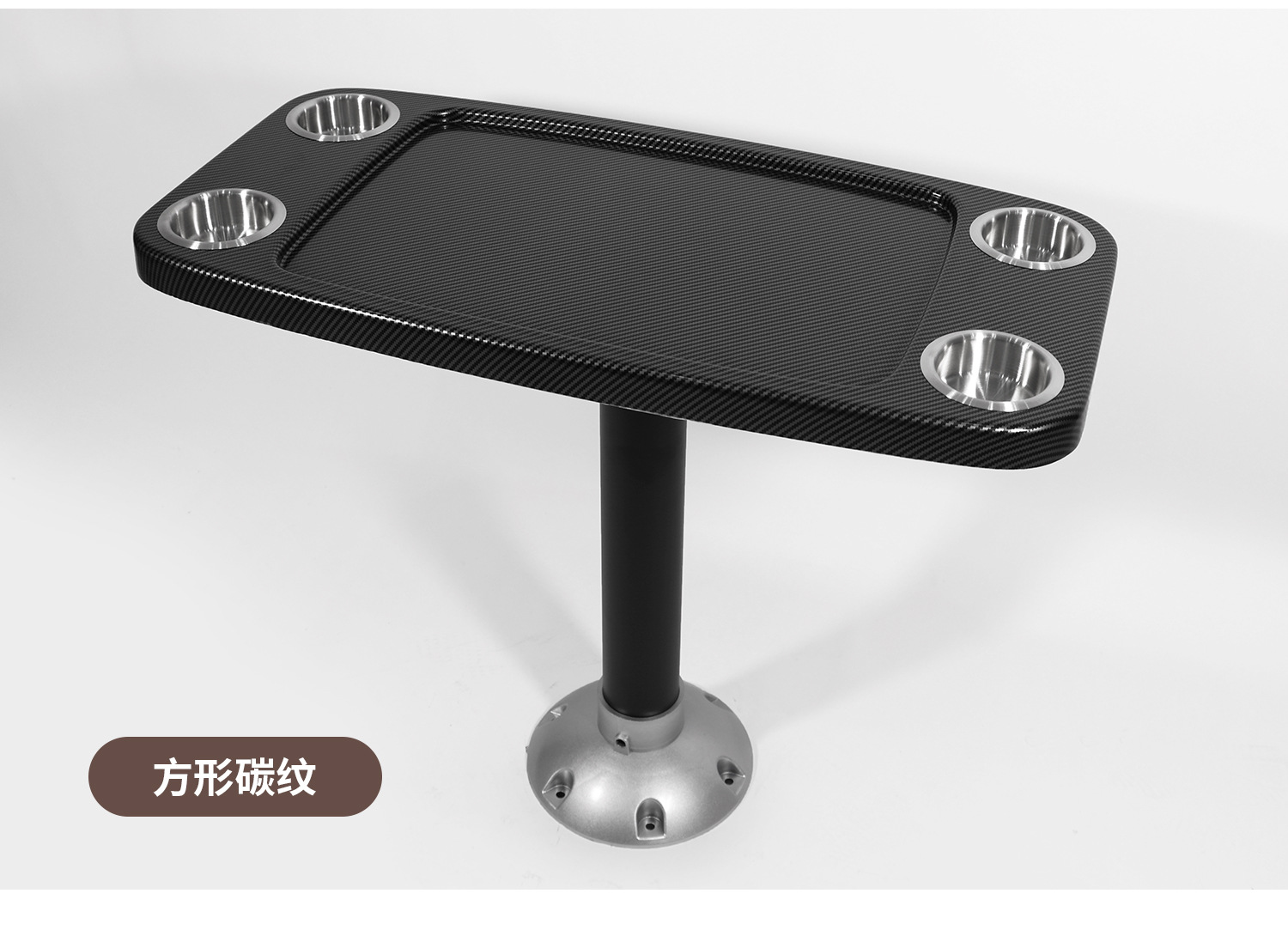 KOETSU RV and Marine Accessories ABS Square Table Deck Coffee Table Boat Square Tea Table Yacht Table