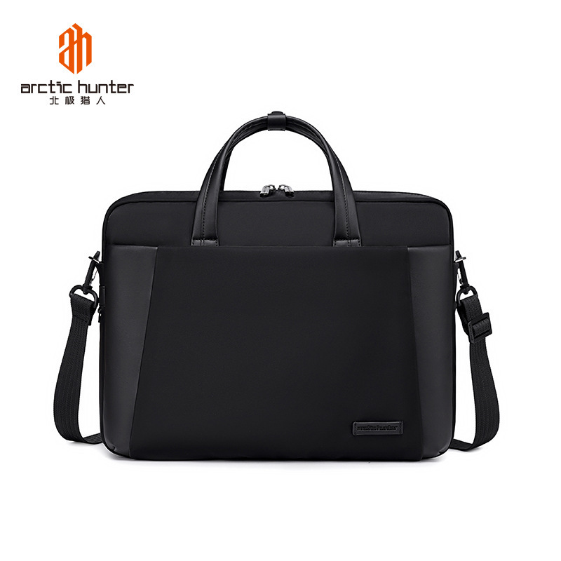 Nylon Laptop Bag Business Briefcase Water-repellent Large Capacity Multi-compartment Laptop Bag