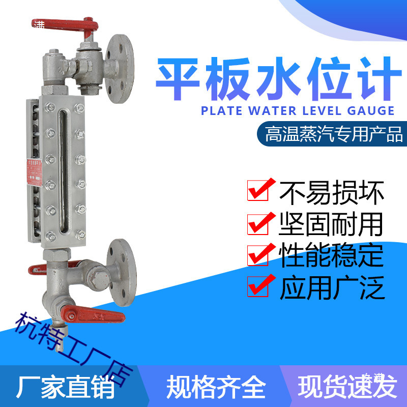 平板水位计B42X-2.5锅炉水位计 锅炉水位表B49X-25锅炉双色水位计