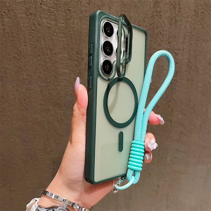 Funda Magnética con Soporte de Lente de PC con Protección Anti-caídas y Acabado Mate