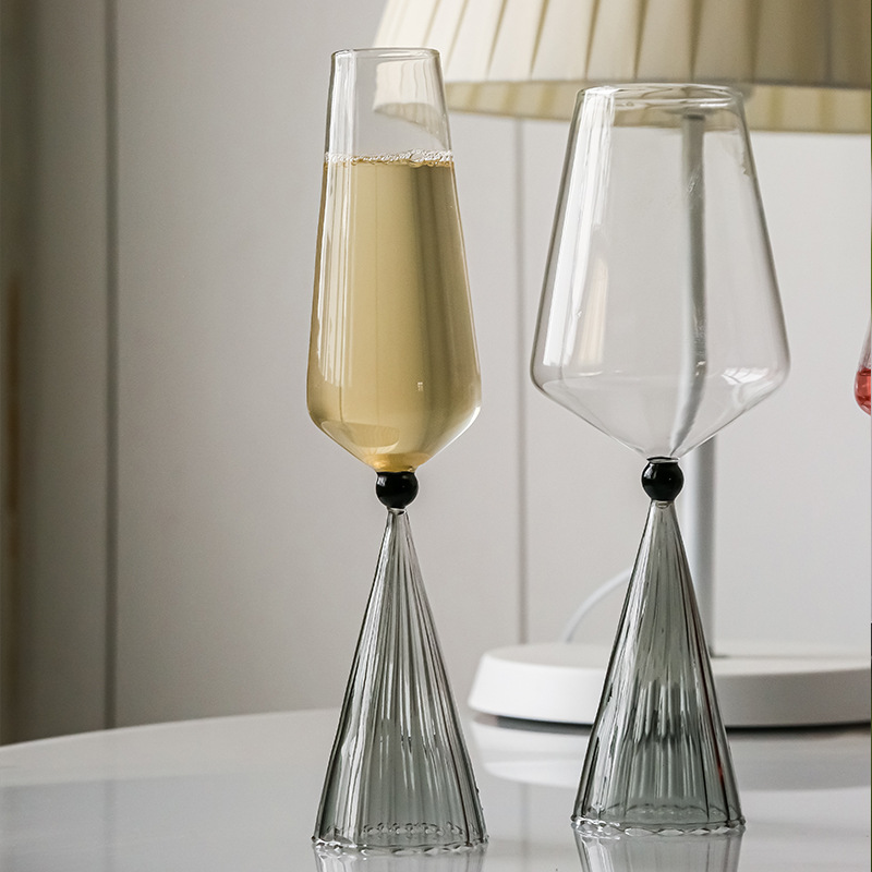 Juego de copas de vino de Borgoña de alta gama, decantador, caja de regalo para bodas en casa