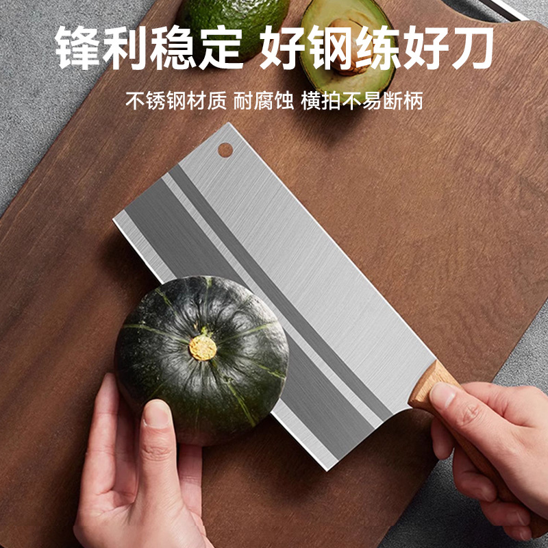 Cuchillos de tres piezas para el hogar Cuchillo de hueso Cuchillo de corte clásico Cuchillo de cocina especial para chef Cuchillo de chef al por mayor