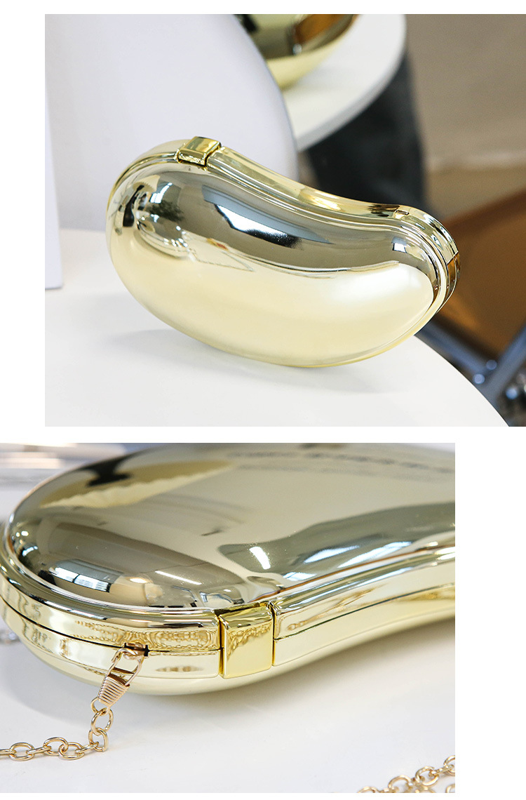 Women's Medium Arylic Solid Color Elegant Vintage Style Lock Clasp Crossbody Bag display picture 6