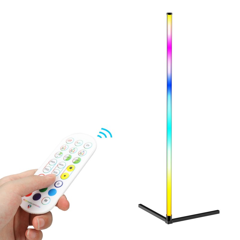 LED雰囲気フロアランプRGBカラフルフロアランプ2.4G Bluetooth APPリビングルームゲーミングコーナー音声制御ライト|undefined