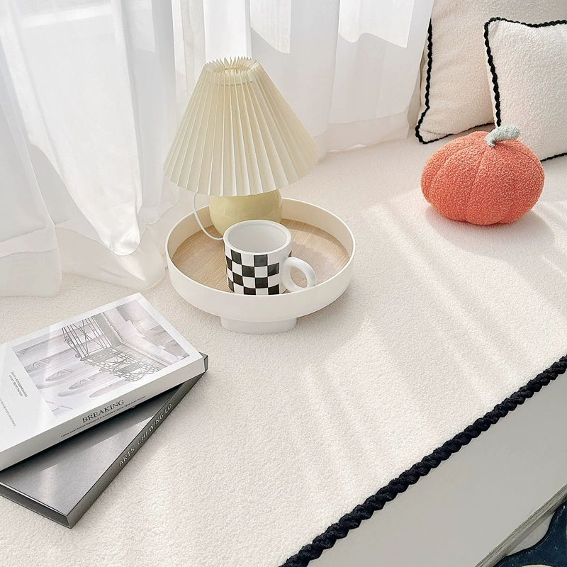 Оптовая продажа кашемирового коврика для оконного подоконника, универсальный коврик для спальни и балкона на все сезоны, можно изготовить на заказ, новинка 2025 года, татами