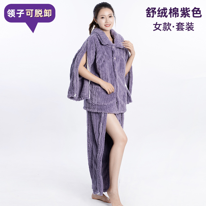 Shu velvet purple suit