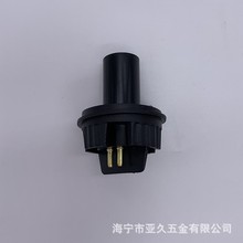 【厂家直供】52MM黑色T5塑料堵头银针/黄针堵头按需采购量大从优