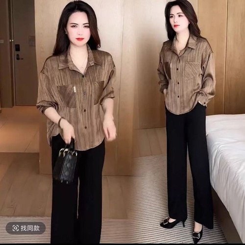 Spring New French Retro Rendered Thin Women's Summer New Fashion Design Sense Matchable Elegant Loose Shirt
